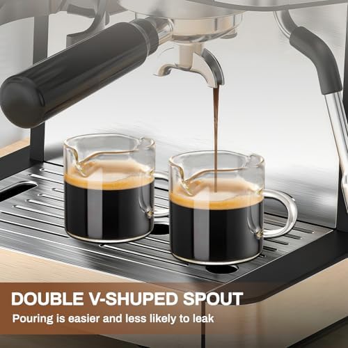 54mm Espresso Accessories Kit - 54mm Tamper Suitable for 54mm bottomless portafilter and 4 OZ Espresso Cups Set of 2 - WDT Tool Dosing Funnel Espresso Machine Accessories Distribution Tool - Image 3