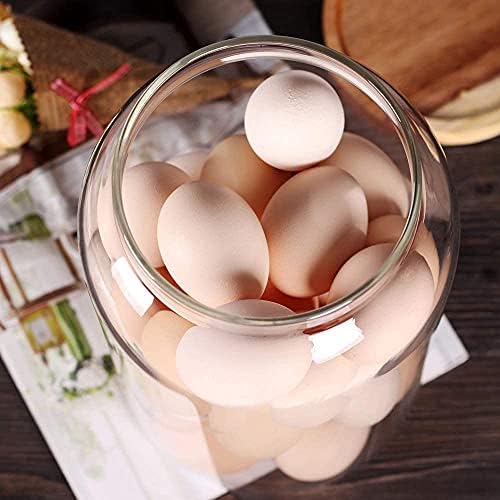 SAIOOL glass jars with wood lid，Simple and modern, make your kitchen more tidy and beautiful. - Image 3