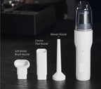 Coffee Grounds Vacuum For Bar/Car/Desktop Portable Wireless Handheld Barista Cleaner With Powerful Suction&Blower(Black) - Image 3