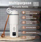 Travel Electric Kettle, 450ml, Dual Voltage, 316 Stainless Steel - Image 3