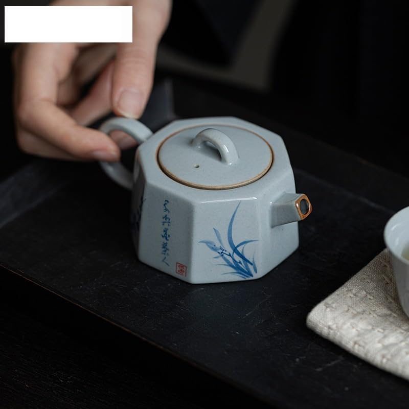 Tea Kettle Tea Pot 90ml Glaze Hand Painted Teapot Household Pot Tea Maker Kettle Tea Items Chinese Teapot Ceramic Tea Infuser - Image 2