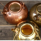 Tea Pots For Loose Tea 750ml Chinese Traditional Copper Kettle, Coffee Pot, Loose Tea Teapot, Retro Tea Teapot, Chinese Tea Ceremony Supplies Tea Infuser Pot(Bronze color) - Image 6