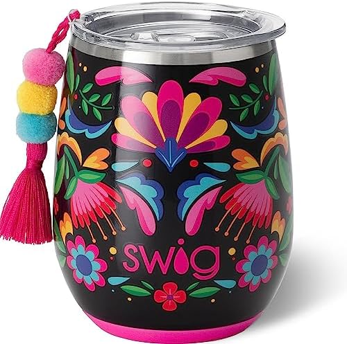 Swig Life 14oz Insulated Stemless Wine Cup, Caliente by SwigLife