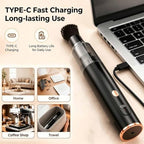 Coffee Grinder Vacuum Cleaner, 25w Strong Suctio, Rechargeacordless Abs Design with Detachable Dust Cup for Coffee Grinder Brush & Portafilter Rechargeable Tool - Image 3