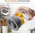 2-Pack 17oz Glass Jar with Airtight Lid, Twist-to-Lock Freshness, Easy Open - Image 4