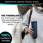 Thermojoe 16 Oz. Rechargeable Heated Smart Travel Mug for Coffee and Tea with Temperature Control - Image 3