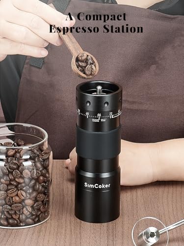 Manual Coffee Grinder, 16μm External Adjustment - Image 7