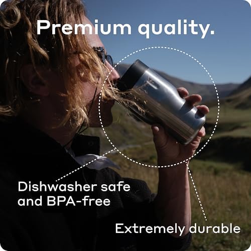 BOBBER - 12 OZ Vacuum Insulated Stainless Steel Portable Travel Coffee Mug With 100% Leakproof Locked Lid (Matte) - Image 5