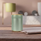 OUNONA Pack of 2 Tea Tin Cans, Tea Storage Space, Tea Containers with Lids, Tea Canisters for Loose Tea, Airtight Tea Leaf Storage, Loose Storage of Tea, Tinplate, Green - Image 5