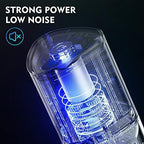 UPKOCH Electric Coffee Burr Mill Detachable Design Rechargeable Automatic Coffee Bean Mill for Home Use for Conical Grinding and Timing Functions - Image 3