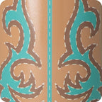 Swig Life 40oz Leakproof Mega Mug with Straw, Boot Scootin' Turquoise - Image 2