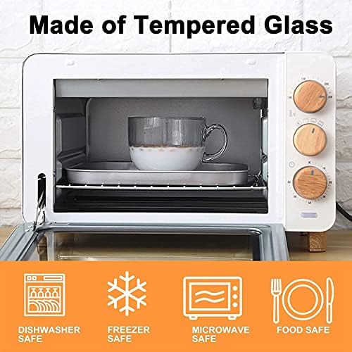 Large Coffee/Green Tea Mug 450ml – Set of 2 | Multipurpose Glass Cups with Handle for Coffee, Cappuccino, Espresso, Soup, Milk & Beverages | Jumbo Clear Glass Mug - Image 6