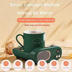 Coffee Mug Warmer Cup Warmer - Mug Warmer with 3 Temperature Settings & Light Indicator for Desk Electric Coffee Warmer, Electric Beverage Warmer, Drink Warmer for Home Office Coffee Cup,Green - Image 2