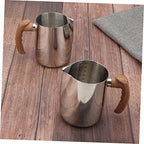 1Pc Pot Resisting Container Soap Measuring Candle Chocolate Steel Cappuccino Spout Boiler Holder Heat- Frothing Stainless Handle Candles Melting Wax Pitcher Scale Cups an - Image 6