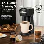 Single Serve Coffee Maker, KCup & Ground Coffee, 6-14 Oz Brew Sizes - Image 6