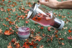 Teabloom 30 oz The Well Informed Insulated Glass Tumbler | 100% Plastic-Free & Toxin-Free | Tea Infuser + 2-in-1 Drinking Cup Lid | Travel Mug for Hot Tea, Cold Brew Coffee & Infused Water - Image 3