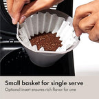 OXO Brew 8-Cup Coffee Maker - Single-Serve, Thermal Carafe, Stainless Steel - Image 5