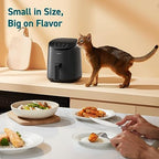 Cosori Mini Air Fryer 2.1 Qt, 4-in-1 Small Airfryer, Bake, Roast, Reheat, Space-saving & Low-noise & Electric Gooseneck Kettle with 5 Temperature Control Presets, Pour Over Kettle - Image 3