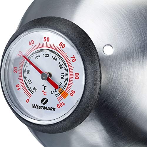 Westmark Brasilia Plus 24582260 Gooseneck Kettle with Thermometer Suitable for Induction Cookers 18/8 Stainless Steel - Image 2
