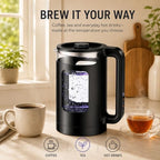 AZEUS Electric Kettle, 1.5L Glass Tea Kettle with Temperature Control - Image 2