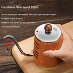 Pour Over Coffee Dripper Adjustable Coffee Filter Stand Holder With Base Stand,0.3cm Ultra-Thin,Pour Over Stand Coffee Station,Great Sense Of Design,Excellent Stability,For Most Filter Bowls (handleless Gooseneck Kettle) - Image 3