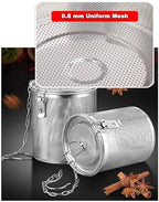 30 cm/11.8 inches Spice Infuser Basket Stainless Steel Halogen Cage for Clear Broths Cooking(24 x 17 cm) - Image 4