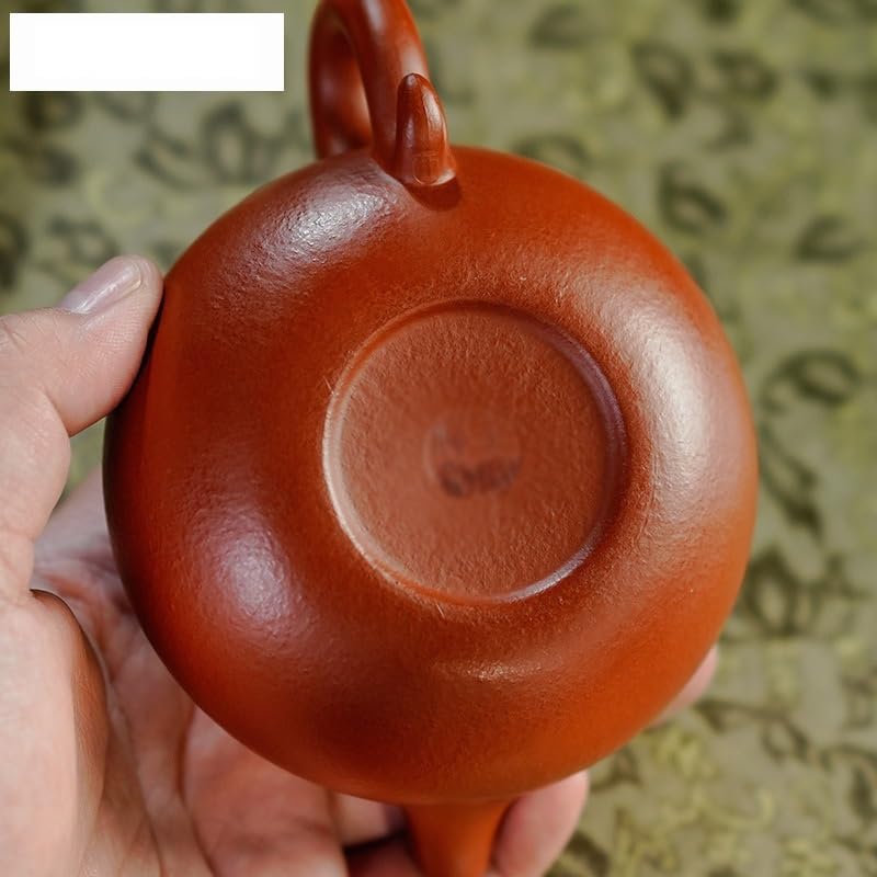 Tea Kettle 210ml Handmade Purple Clay Teapot Handmade Antique Tea Soaking Kettle Chinese Zisha Tea Set Drinkware Tea Pot Ceramic Tea Infuser - Image 3