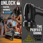 Mamba Original Electric Seed Grinder, USB-C Rechargeable Spice Mill, Black - Image 4