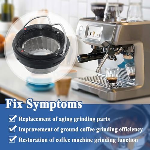 BES870XL/06.8 Upper Burr Assembly with Handle for Espresso Machine Grinder - Image 6