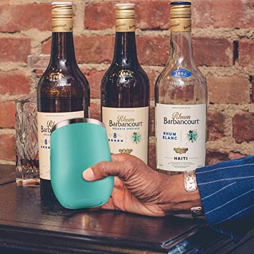 HASLE OUTFITTERS 12oz Wine Tumbler with Lid Stemless Wine Glasses Double Wall Vacuum Travel Mugs stainless steel Coffee Cup for Cold & Hot Drinks Wine Coffee Cocktails Beer 6 Pack Light Blue - Image 7