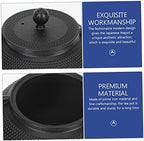 Hemobllo 2pcs Practical Cast Iron Teapot Style Iron Tea Pot Heat Insulation Easy to Clean Home Use - Image 2
