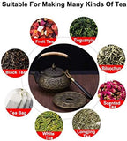Japanese Tetsubin Tea Kettle Cast Iron Teapot with Stainless Steel Infuser - Image 5