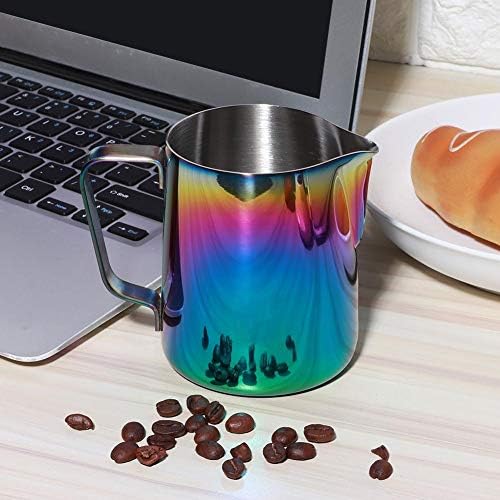 350ml Stainless Steel Milk Frothing Pitcher Frothing Pitcher Frothing Pitcher Coffee Cup Latte Art Milk Frother - Image 3