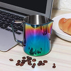 350ml Stainless Steel Milk Frothing Pitcher Frothing Pitcher Frothing Pitcher Coffee Cup Latte Art Milk Frother - Image 3
