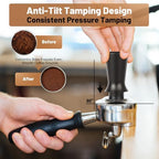 51mm Espresso Tool Kit, Coffee Tamper, Distributor, Funnel, Puck Screen - Image 3