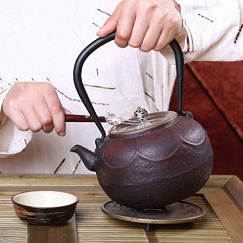 Cast Iron Teapot Japanese Style Tetsubin Tea Kettle 1.2L - Image 6