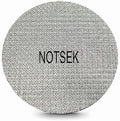 NOTSEK 49mm Puck Screen, Espresso Puck Screen for 49mm Portafilter, with Acrylic Storage Box, Resuable 1.7mm Thickness 150μm, 316L Stainless Steel, Coffee Filter Screen for Espresso Machine by NOTSEK
