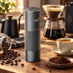 CERA+ CGE01 Portable Burr Coffee Grinder, Electric Espresso Grinder - Image 2