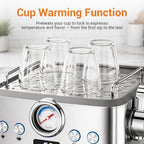 Espresso Machine with Milk Frother, PID Temperature Control, 20 Bar - Image 6