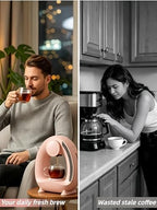 3 in 1 Single Serve Coffee Maker for K-Cup, Grounds & Tea - Image 4