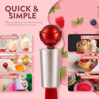 Powerful 100W Retro Milkshake Maker - 500ml Stainless Steel Frother for Milk, Frappe, Iced Coffee, Protein Shakes, Smoothies & Pancake Batter - Image 3