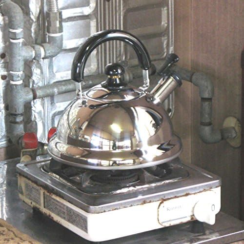 Quickone Takei Energy-Saving Fuefuki Whistle Kettle, 2.5 L, Silver - Image 7