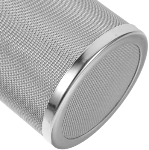 Kichvoe Stainless Steel Coffee Filter Cartridge Reusable Fine Mesh Strainer with Handle 3.26X5.90 Inch for Home Kitchen Coffee Brewing and Tea Infusing - Image 4
