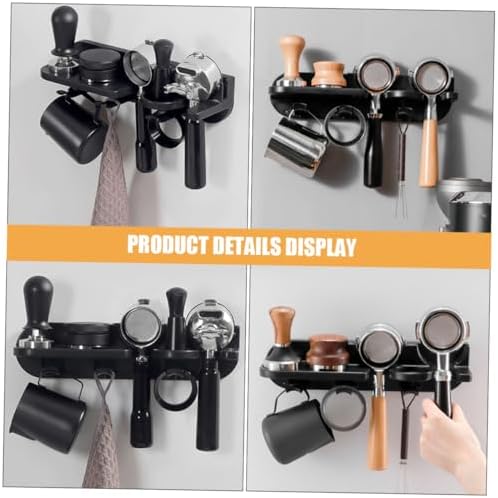 No-drill Coffee Machine Organizer Shelf for 51mm Espresso Machines - Image 7