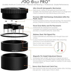 ARO Orbit PRO | 58mm Spirographic Espresso WDT Tool | Plastic Gears - Image 2