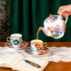 KAMMAK Tea Set for Adults, Tea Pot and Cup Set - Image 6