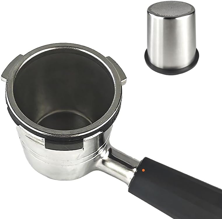 Luxe Cup Filter basket compatible with N inja Luxe Cafe Accessories ES601 ES701，4 cup Coffee Pressurized Porous Filter，Four Cup Portafilter Basket for N inja Luxe Cafe - Image 3