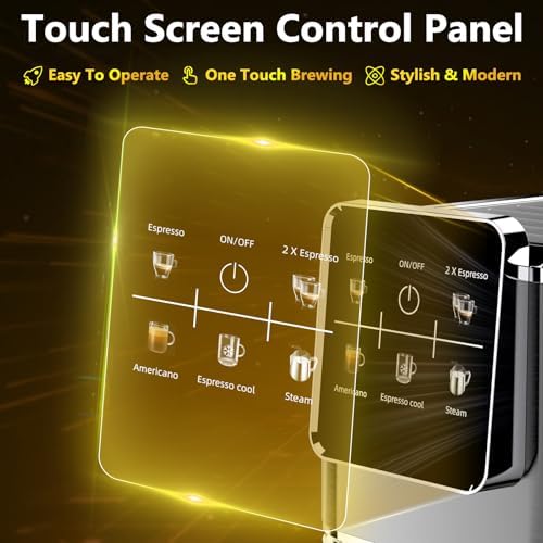 URintells Cuising Espresso Machine with Touchscreen And Cold Brew - Image 2