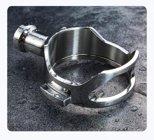 58mm Bottomless Portafilter Head Only (No Handle), Stainless Steel Replacement for E61 Espresso Machines - Image 5
