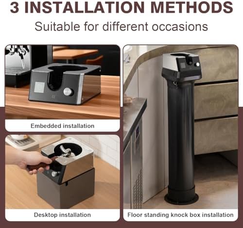 NEUTRAL NS300 Pro Electric Portafilter Cleaner-Automatic Coffee Grounds Cleaning Machine-Knock box for Espresso coffee-Espresso Puck Sucker-Suitable for 58mm portafilters. - Image 4